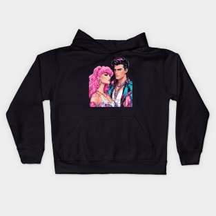 Anime Love is the Light Kids Hoodie